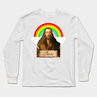 Jesus Christ the immortal idol Long Sleeve T-Shirt